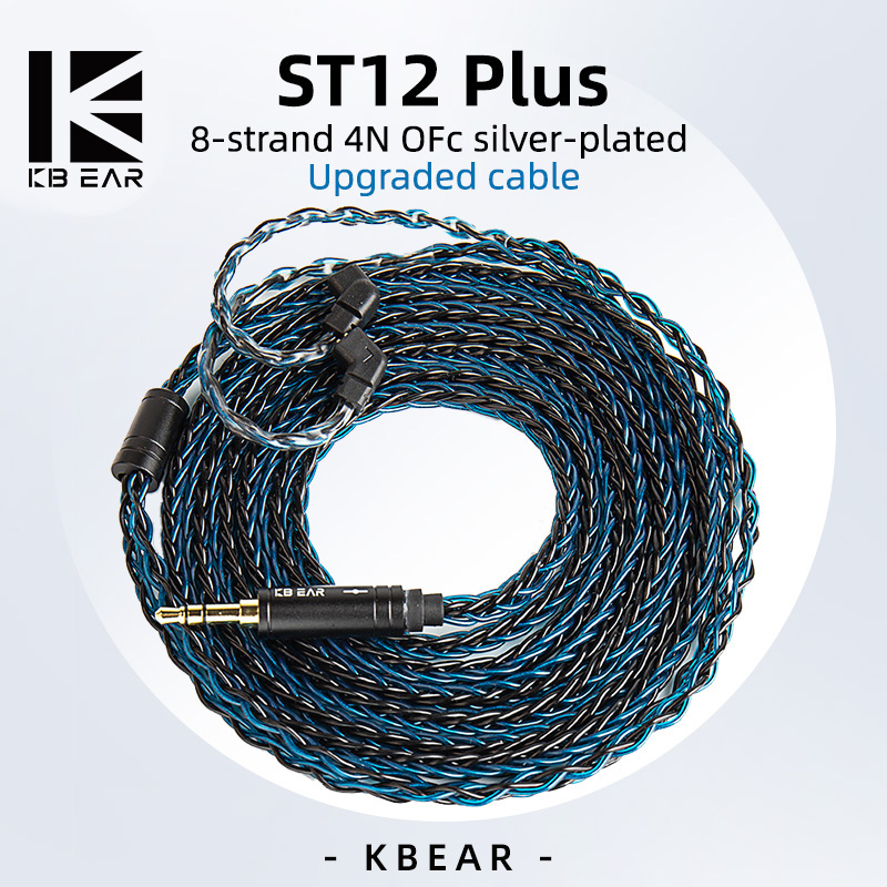 Eachine Drone E010 - KBEAR ST12plus Earphone Cable 2m 8