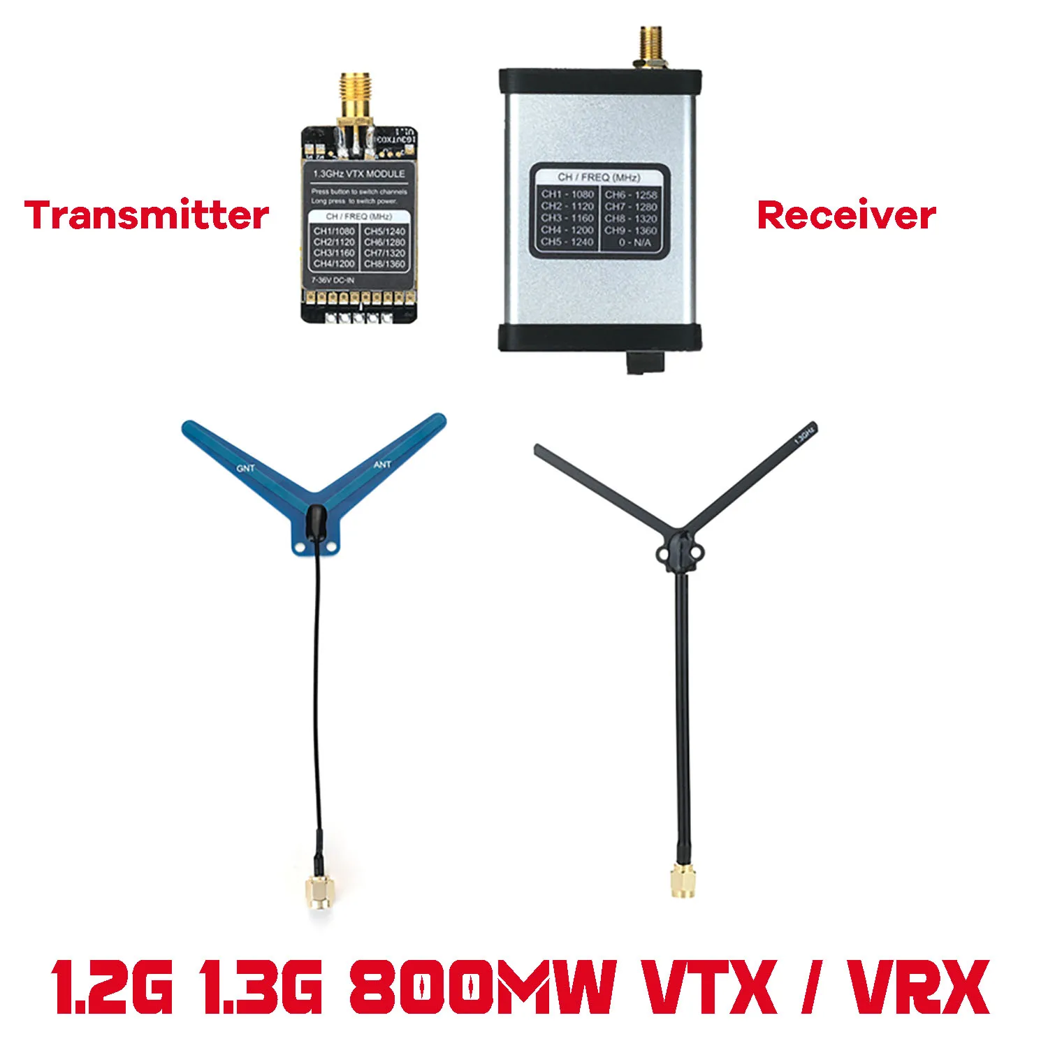 Drone Racing Vtx - 1.2G 1.3G 800mW VTX VRX Audio
