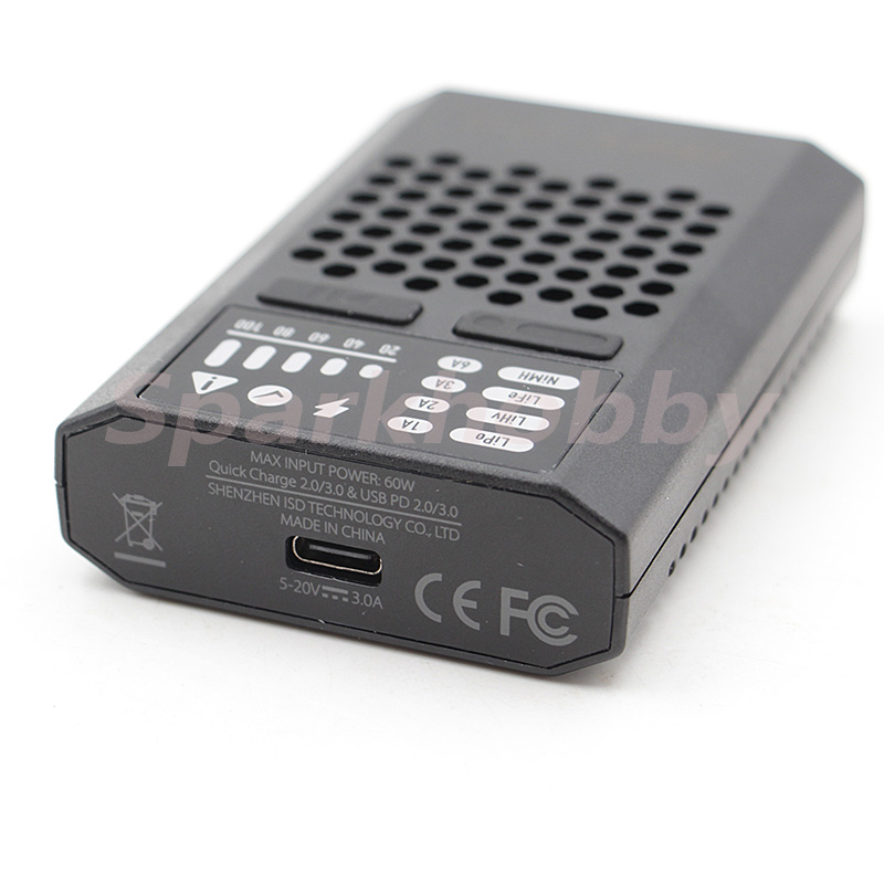 ISDT PD60 60W 6A Quick Smart C - огляд і ціна Drone Racing Charger
