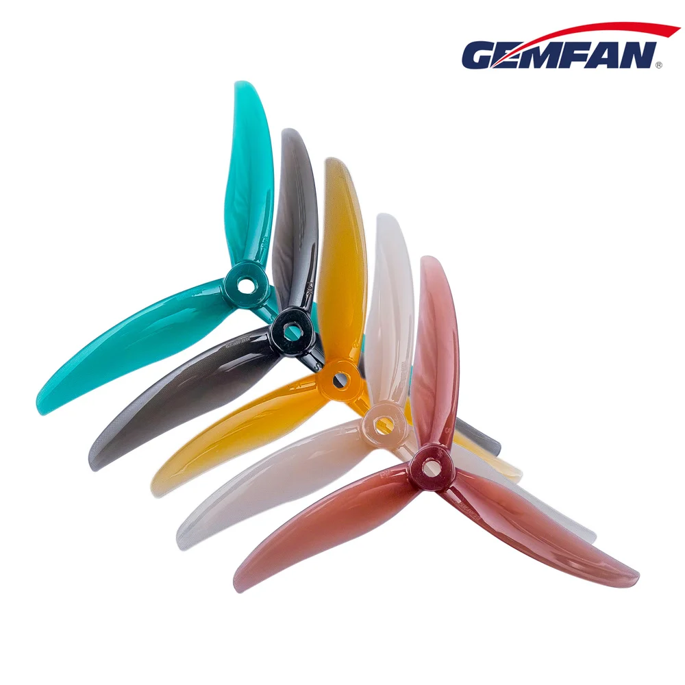 24pcs/12pairs Gemfan 3 Blade P - огляд і ціна Drone Racing Propeller