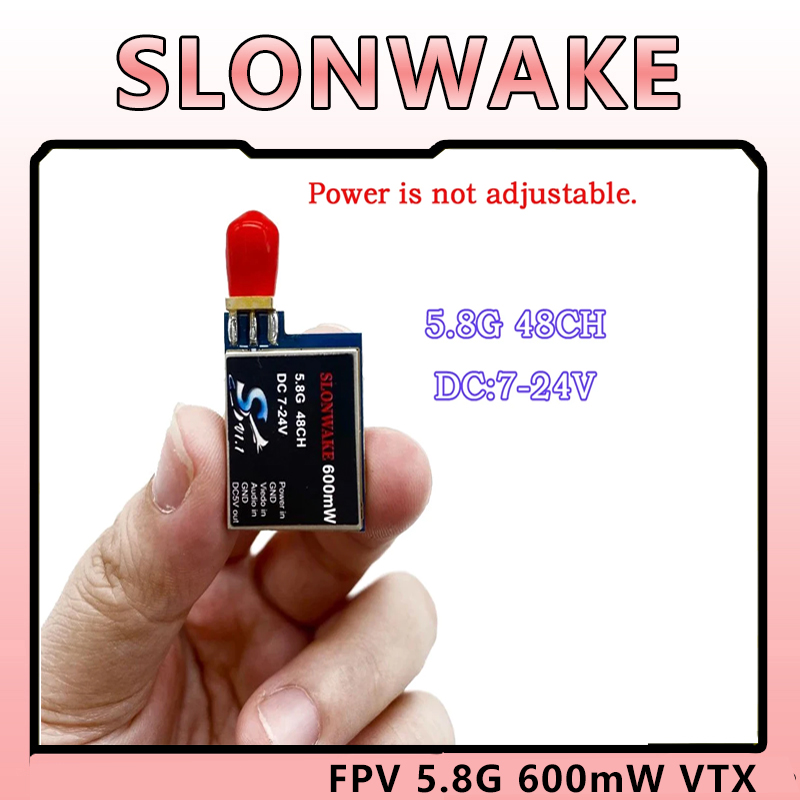 SLONWAKE 5.8G TS5823 PRO Mini  - огляд і ціна Drone Racing Transmitter