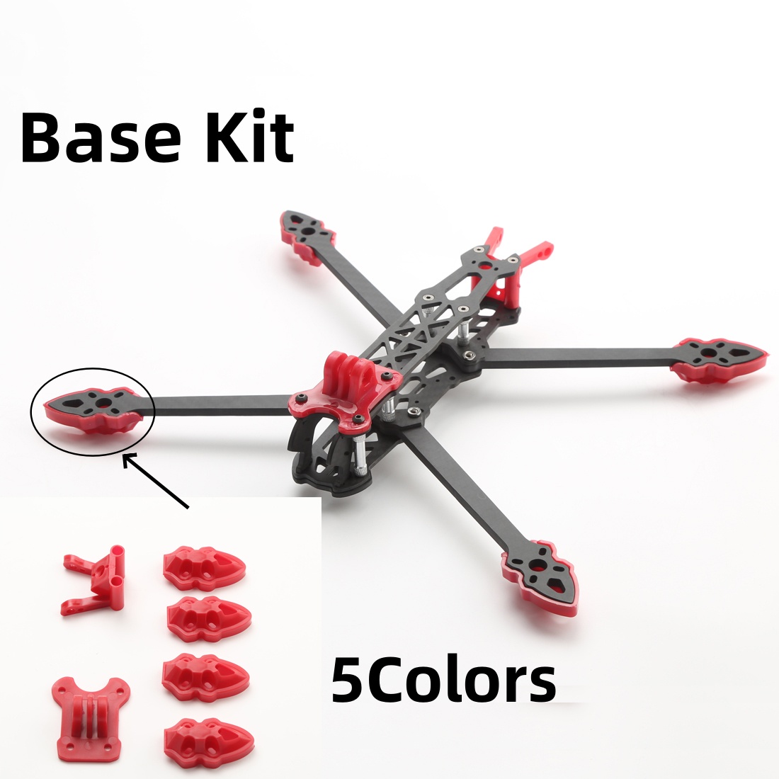 Mark4 5inch / 7inch FPV Frame  - огляд і ціна Drone Racing Vtx