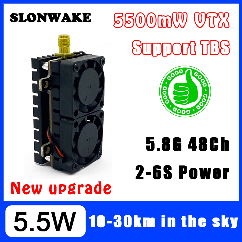 Long Range 5.8GHz 5.5W Video T - огляд і ціна Drone Racing Transmitter